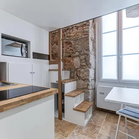 Place Du Pin - Wifi, Ac, 2 Pers Apartment Nice